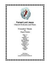 Fairest Lord Jesus Orchestra sheet music cover